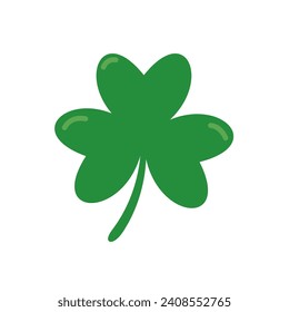green four leaf clover Symbol of good luck at St.Patrick's festival