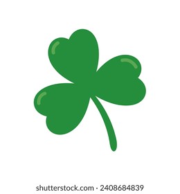 green four leaf clover Symbol of good luck at St.Patrick's festival