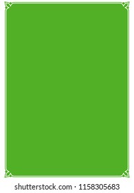 Green frame border label sign plaque vector vintage simple
