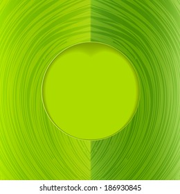 Green frame with texture space for your text