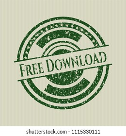 Green Free Download distress grunge seal