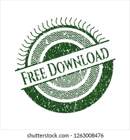 Green Free Download distress rubber grunge texture seal