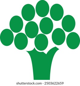 Green fresh broccoli Royalty Free Vector