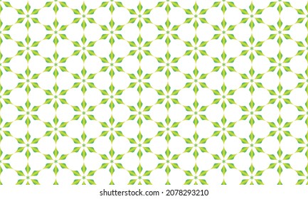 
Green fresh vector abstract plant pattern background