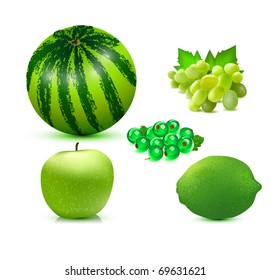 Green fruits