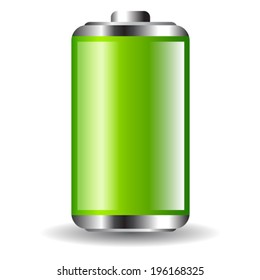 Green full battery