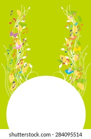 Green and fun note our