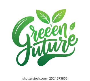 Green Future" in stylized, bold green text.