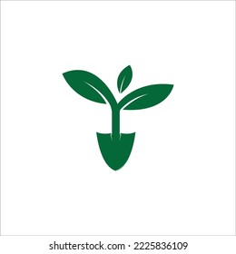 GREEN GARDEN ICON VECTOR ILLUSTRATION SYMBOL DESIGN