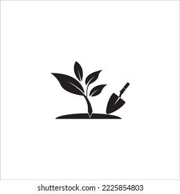 GREEN GARDEN ICON VECTOR ILLUSTRATION SYMBOL DESIGN