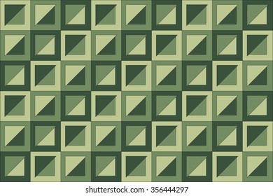 Green geometric background