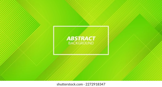Green geometric background. bright style design square with shadow . Eps10 vector illustration.