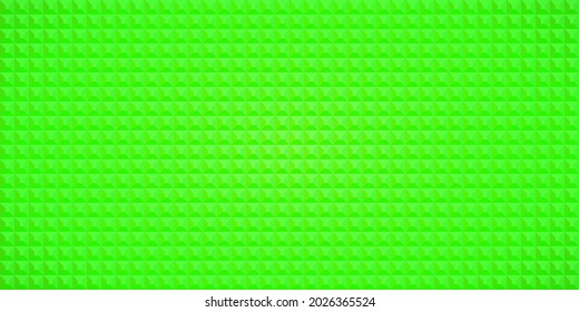 Green geometric background. Mosaic tiles. Vector illustration.