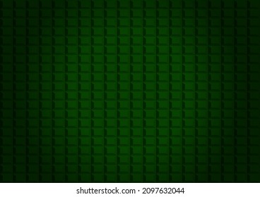 Green geometric background. Mosaic tiles. Vector illustration.
