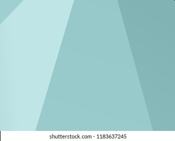 Green geometric background with triangles of different shapes and sizes. A combination of geometric shapes. Modern minimalist style Vector illustration Abstract paper, polygonal pattern, origami style