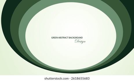 Green Geometric background vector design. Modern background with green color gradation. Suit for banner, backdrop, presentation, business card, invitation, award, etc.