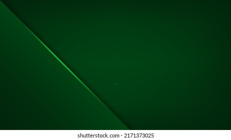 Green geometric background. Vector illustration. 