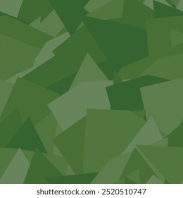 verde geométrico camo padrão vetor sem emenda