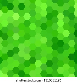 green geometric hexagon background. layout for advertising. template for presentation.