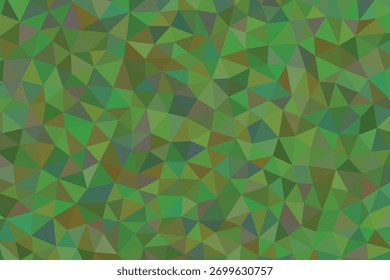 Diseño de patrón de fondo abstracto de textura de poli baja geométrica verde
