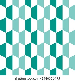 Green geometric pattern background. geometric pattern background. geometric background. Geometric pattern for backdrop, decoration, Gift wrapping.