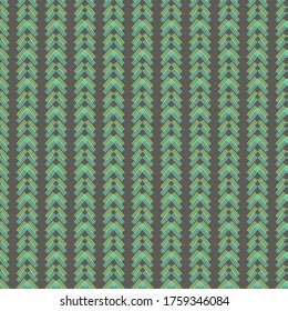 green geometric pattern with grey background seamless repeat pattern