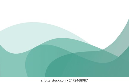 Green geometric shape abstract background vector illustration eps file.