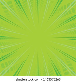 Green Geometric Shape Background Vector 