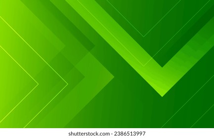 Fondo de formas geométricas verdes. Ilustración del vector