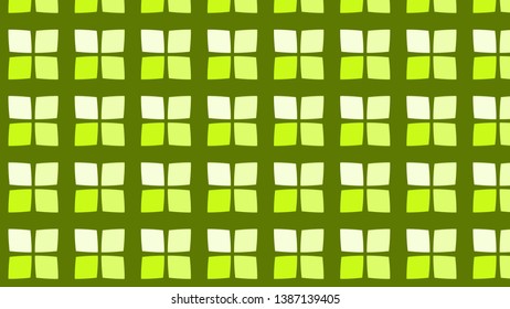 Green Geometric Square Pattern Background Graphic