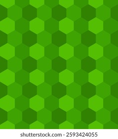 Green geometric St. Patrick pattern with Shamrock. Festive green decor for Irish traditional design. Vector illustration.
