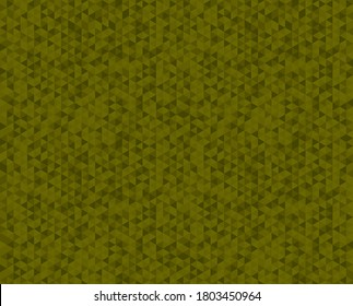 Grüner, geometrischer Dreieckshintergrund. Abstrakte polygonale Textur. Vektorgrafik. Andere abstrakte Hintergründe in meiner Sammlung.
