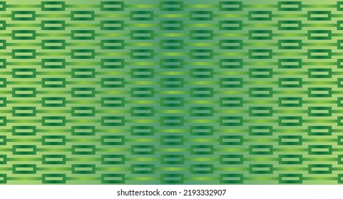 Green geometrical pattern design. Environment friendly theme. Very good for rugs or carpets.