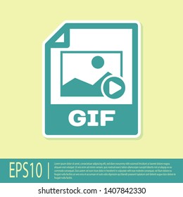 Download GIF Button. Downloading Document Concept. File with GIF Label and  Down Arrow Sign. Vector Illustration. Stock Vector - Illustration of file,  extension: 125625872