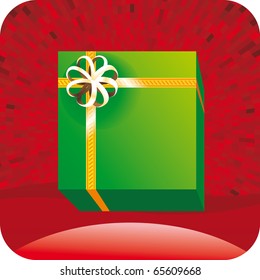 Green Gift box