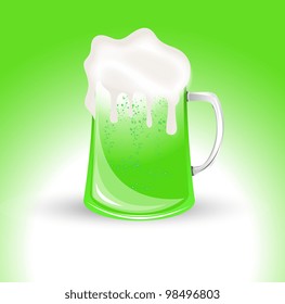 Green Glass of Beer