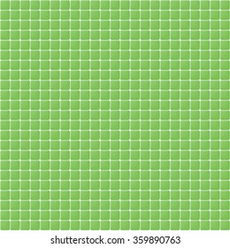 mosaico de vidrio verde 
