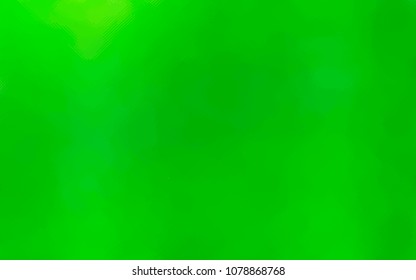 Green glass poster pattern background for design. Blurred leaves effect. Abstract halftone effect. Lime grunge texture. Vector illustration.