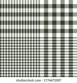 Green Glen Plaid textured seamless pattern suitable for fashion textiles and graphics