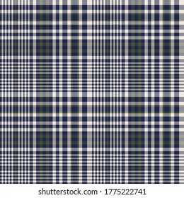 Green Glen Plaid textured seamless pattern suitable for fashion textiles and graphics