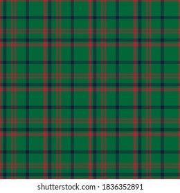 Green Glen Plaid textured seamless pattern suitable for fashion textiles and graphics