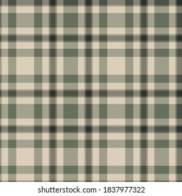 Green Glen Plaid textured seamless pattern suitable for fashion textiles and graphics