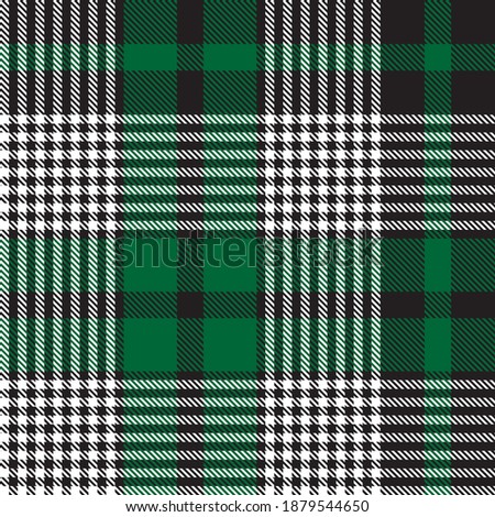 Green Glen Plaid textured seamless pattern suitable for fashion textiles and graphics
