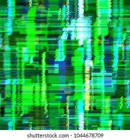 La textura de brillo verde es perfecta desde rectángulos y líneas de desvío. Sin degradado. Fondo abstracto vectorial para página web, fondo de banners, tela, decoración doméstica, envoltura