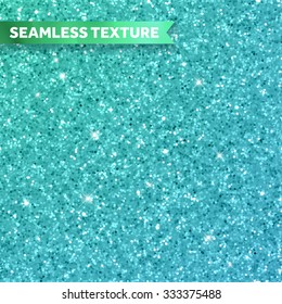 Green Glitter Texture For Background