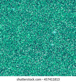 Green glitter texture for your design. Vector illustration of golden shimmer background.