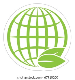 green globe