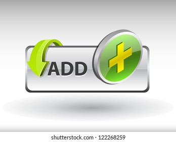 174,768 Add button Images, Stock Photos & Vectors | Shutterstock