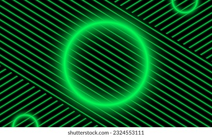 Green Glow Background Design, Vector File, Poster Design, Mobile Wallpaper, Green Poster