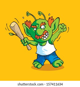 Green Goblin Nervous